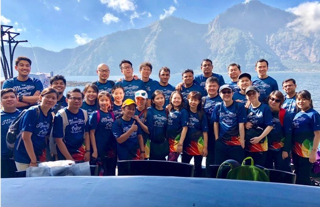 Group photo from a previous ERM Indonesia event