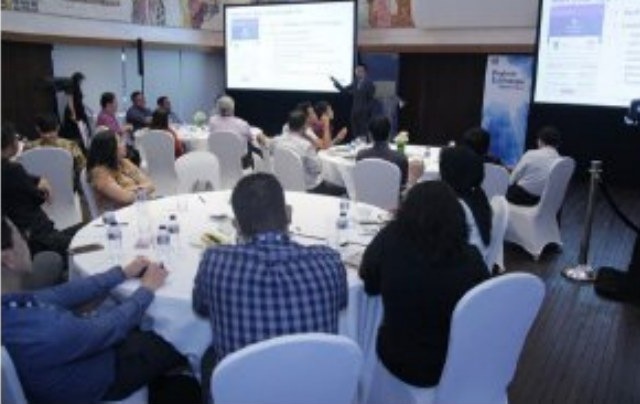 Seminar session from an ERM Indonesia previous event
